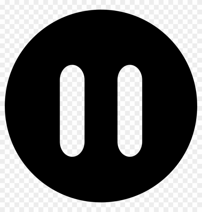 Pause Button Made Up Of Two Vertical Lines Comments - Bitcoin Core Logo Png Clipart