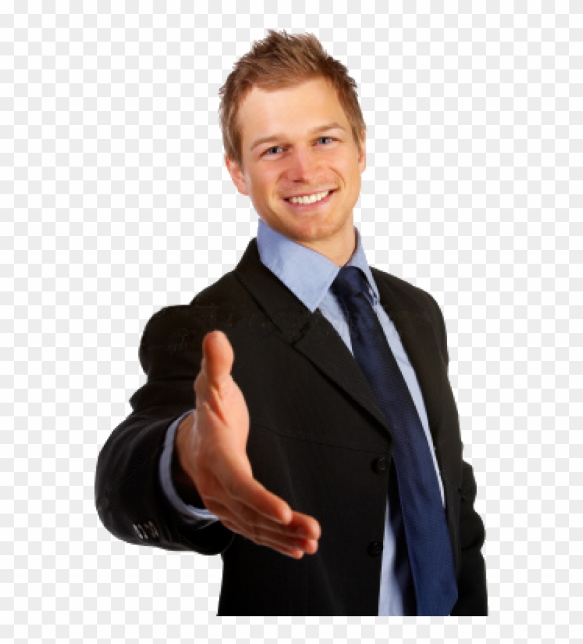 Business Man Png Free Image Download - Reaching Out To Shake Hands Clipart