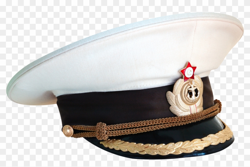 Cap Captain Navy Png Image - Captain Hat Transparent Background Clipart