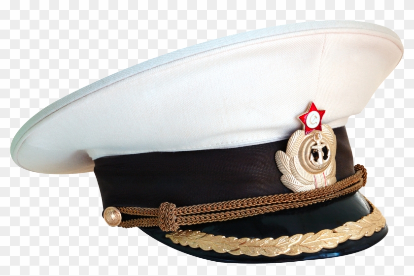Cap Captain Navy Png Image - Captain Hat Transparent Background Clipart #46590