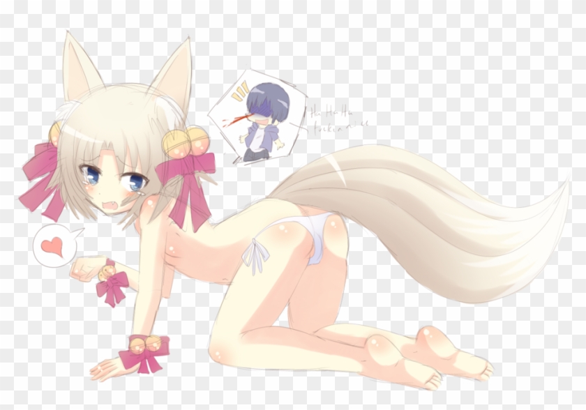 378kib, 1024x683, Fox Loli Joke Sketch Colored Fullbody - Cartoon Clipart #46701