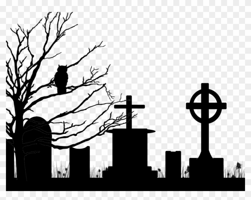 28 Collection Of Halloween Cemetery Clipart - Cemetery Png Transparent Png #47208