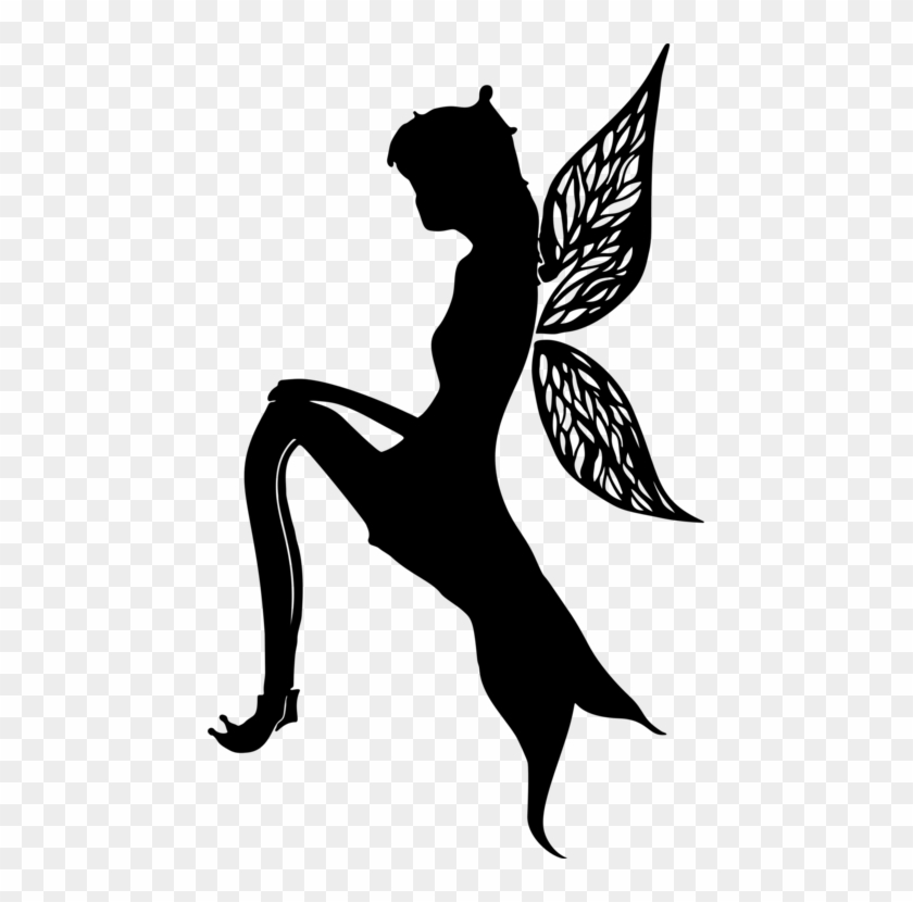 Tinkerbell Silhouette Png Clipart #47250
