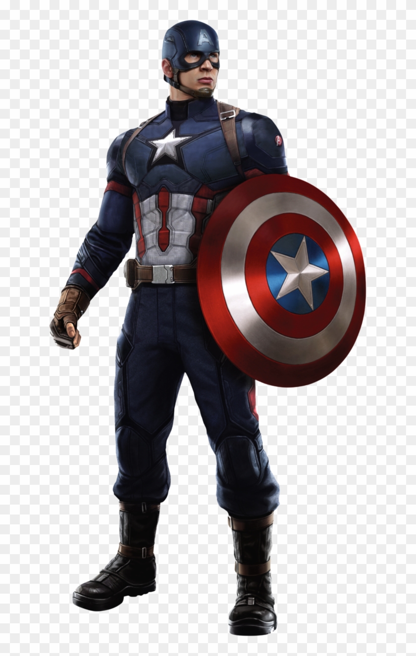 Captin America, Captain America Shield, Chris Evans - Captain America Suit In Civil War Clipart