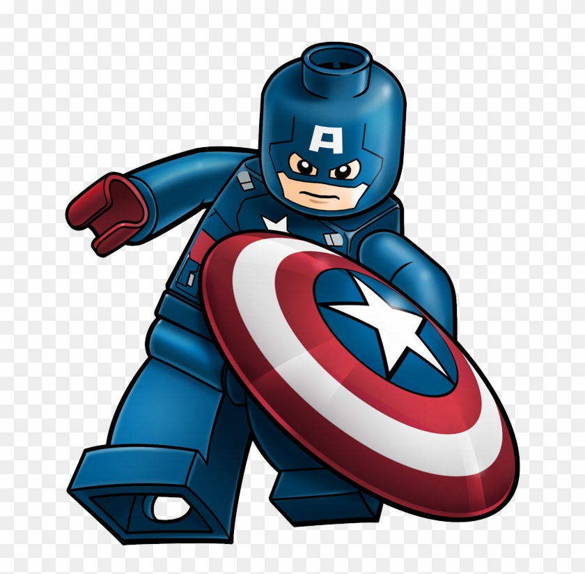 Capitan America Lego Marvel Clipart