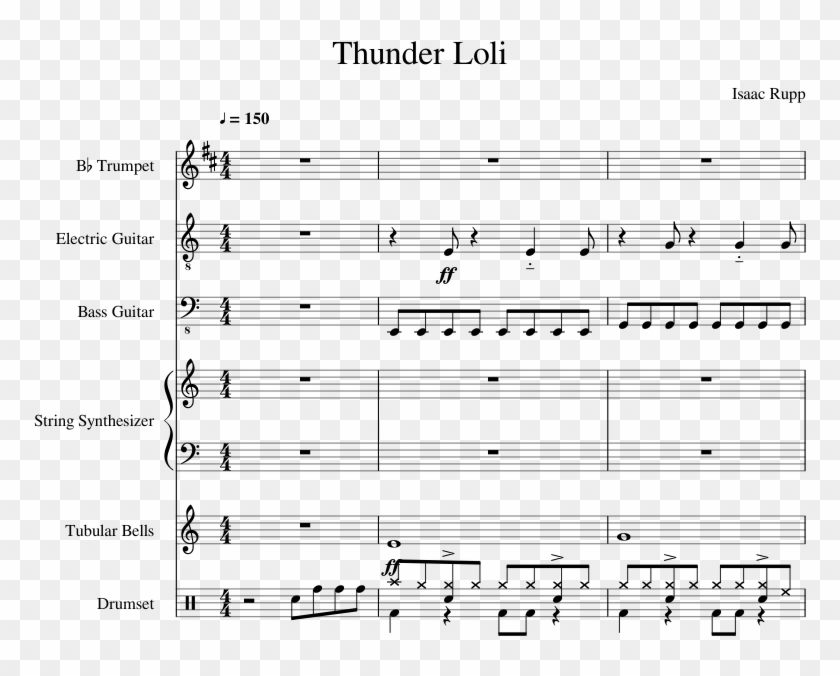 Print - Sheet Music Clipart #47736