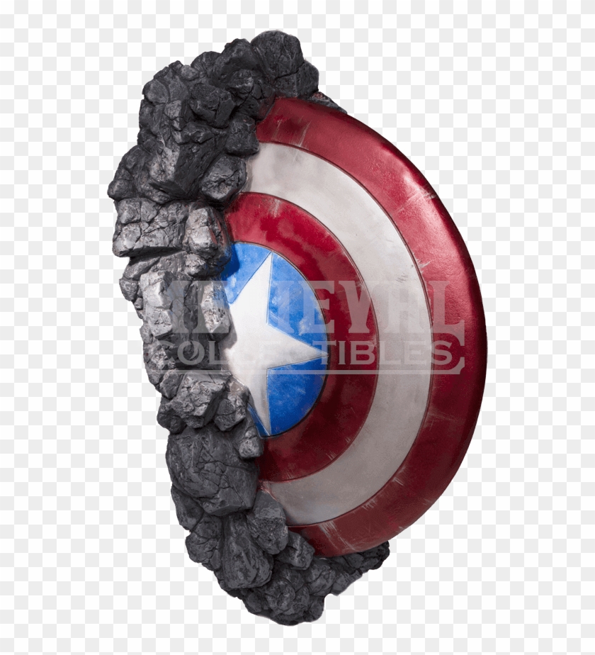 Captain America Shield Wall Breaker - Captain America's Shield Clipart #47829