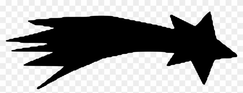 Shooting Stars Computer Icons Cartoon - Black Shooting Star Cartoon Clipart