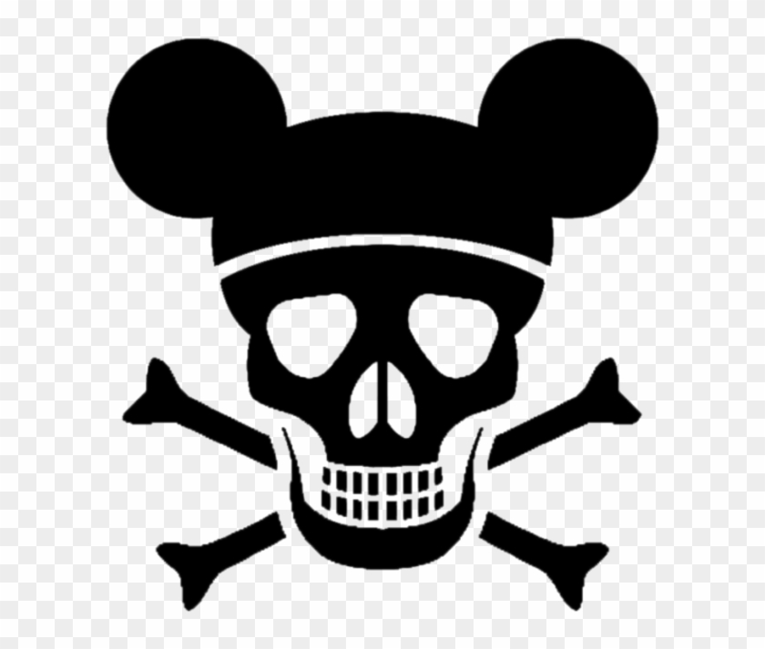 Clip Art Royalty Free Stock Disney Halloween Free Printable - Red Skull And Bones - Png Download