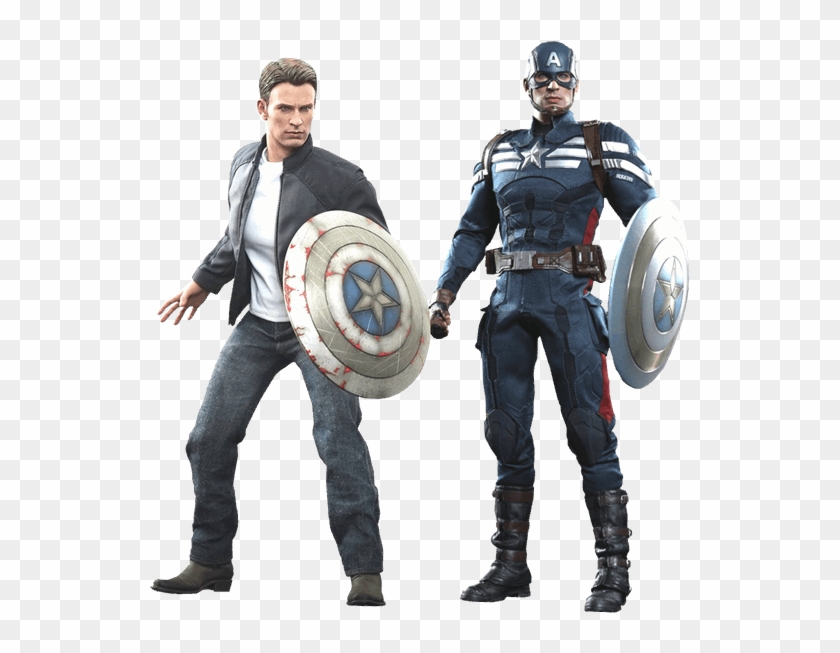 The Winter Soldier - Hot Toys Captain America Winter Soldier Steve Rogers Clipart