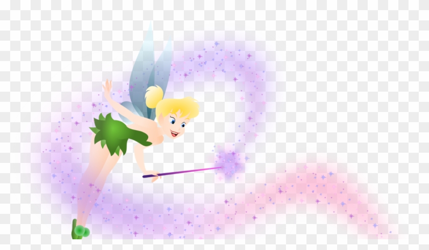 Vector Royalty Free Stock J Lynn S Author Blog Of Awesome - Tinker Bell With Fairy Dust Clipart #48517