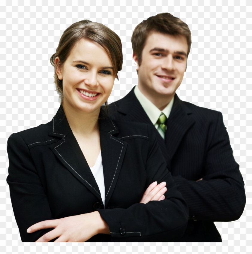 Free Png Download Business Man Business Woman Png Images - Woman And Man Business Clipart #48613