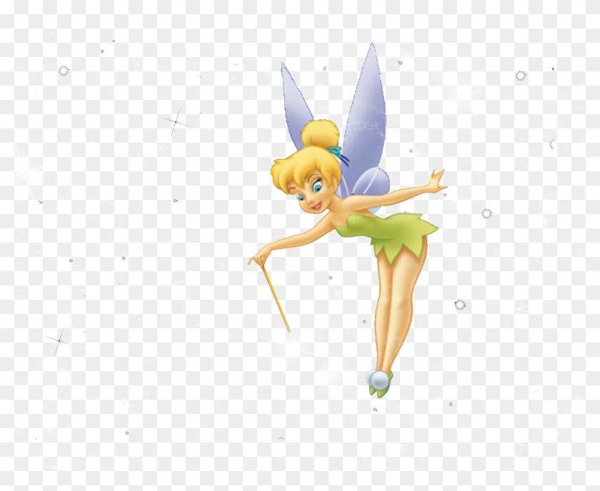 Original Clipart Tinkerbell - Peter Pan Tinkerbell Flying - Png Download
