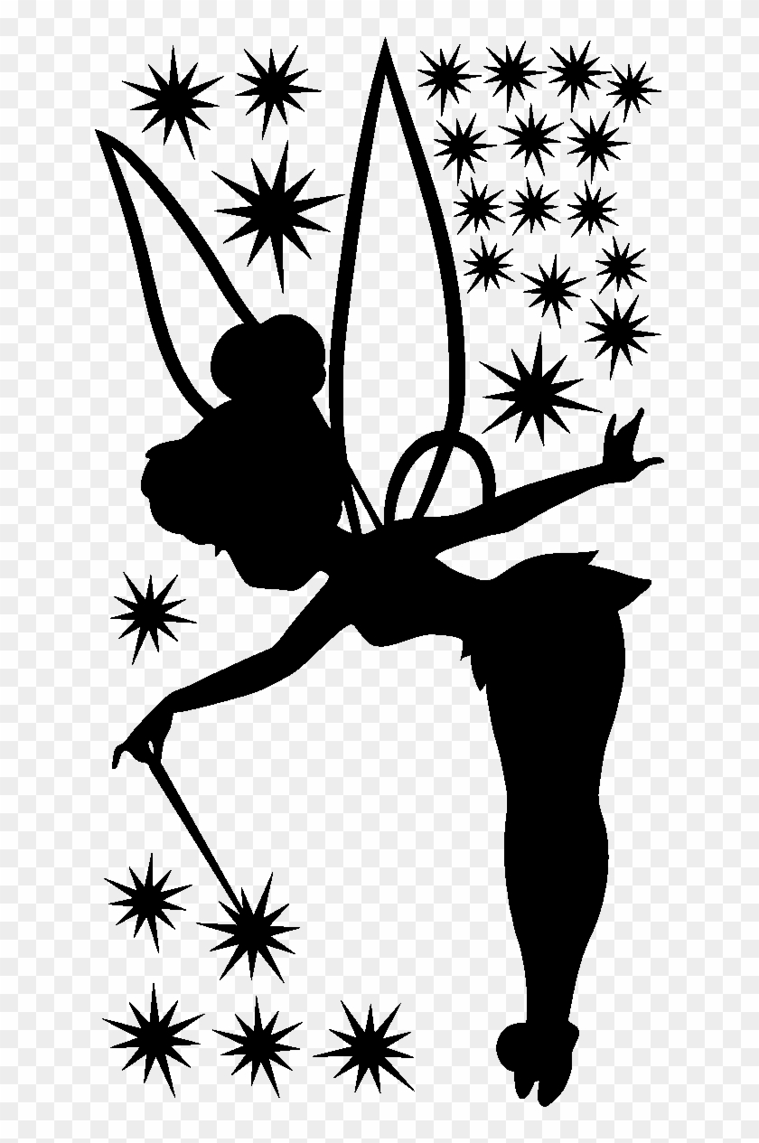 Tinkerbell Silhouette Png Clipart