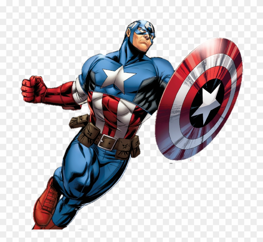 Captain America Png - Captain America Avengers Assemble Comic Clipart #49003