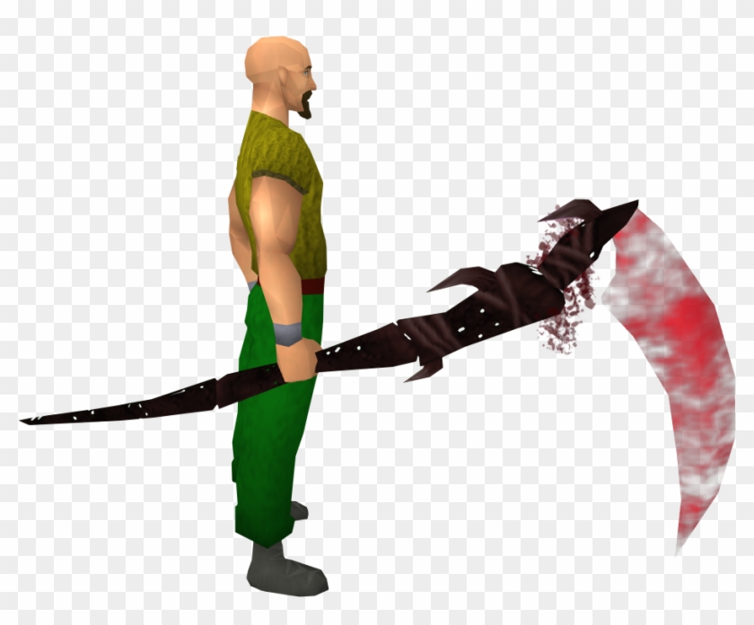 Blood Dye Scythe Clipart #49037