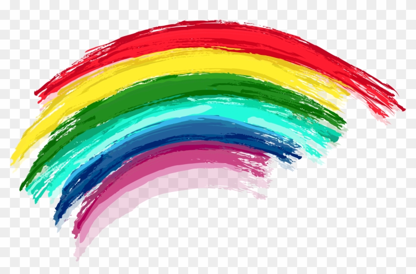 Rainbow Png Background Image - Transparent Background Rainbow Png Clipart #49129