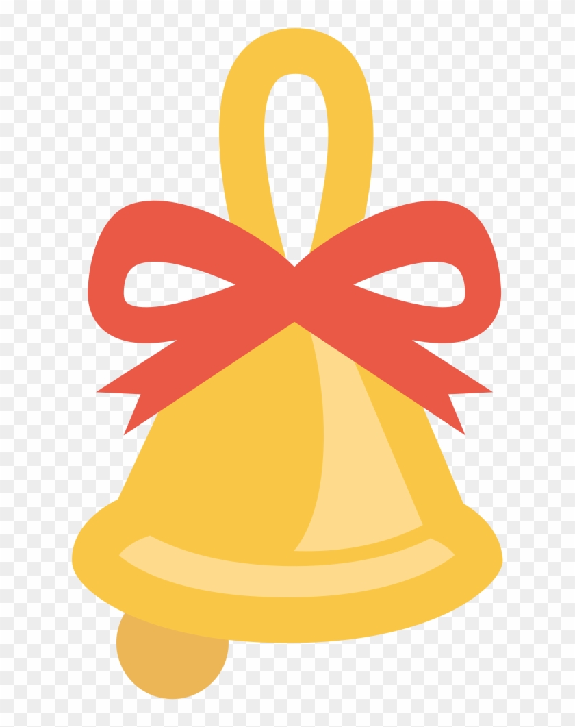 Bell Icon - Campana Navidad Png Clipart