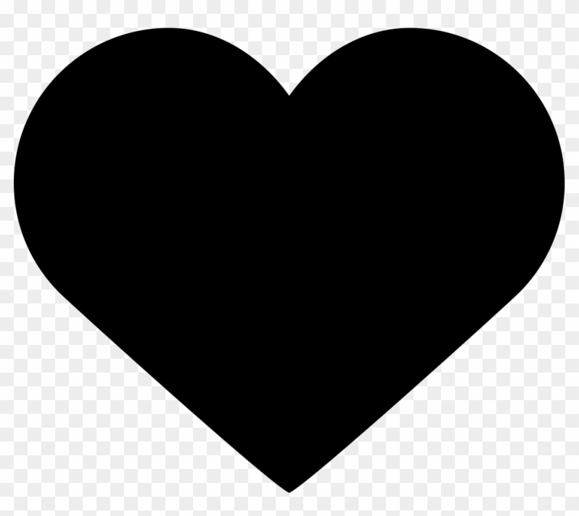 Like Black Heart Button Comments - Me Gusta El Negro Clipart