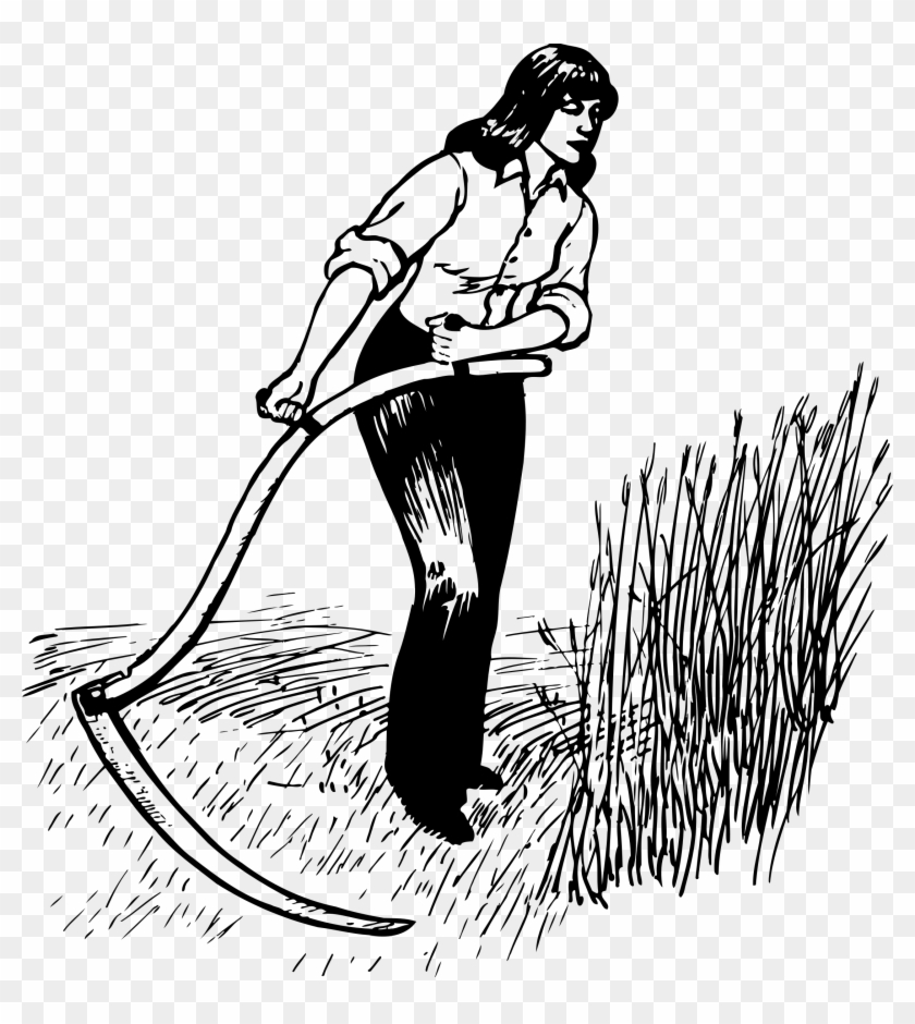 This Free Icons Png Design Of Woman With Scythe Clipart #49422