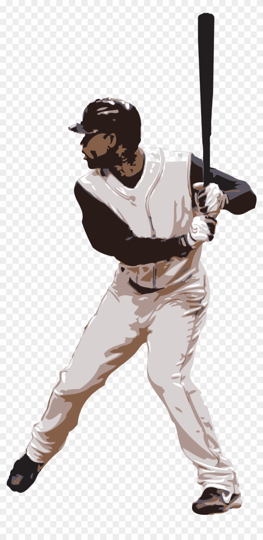 Open - Baseball Batter Png Clipart