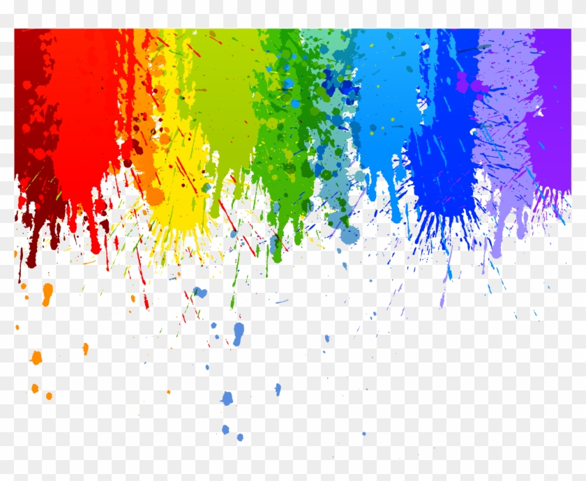 Paint Png Transparent Background - Paint Splash Transparent Background Clipart #49590