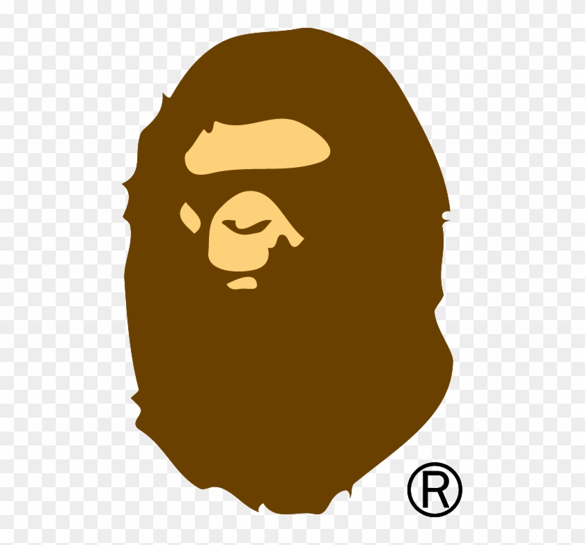 Bathing Ape Logo Camo Clipart