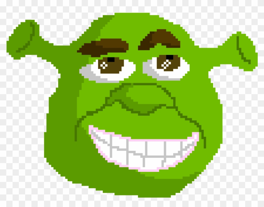 Shrek - Shrek Pixel Art Clipart #49679