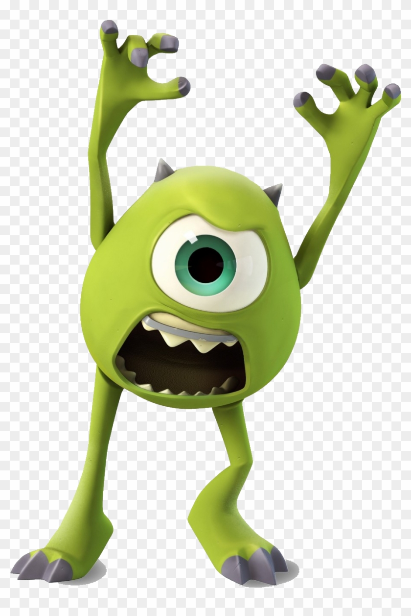 Shrek Face Png - Mike Monsters Inc Scare Clipart #49798