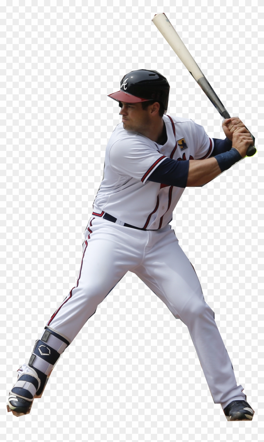 Braves Outfielder Preston Tucker - College Baseball Clipart