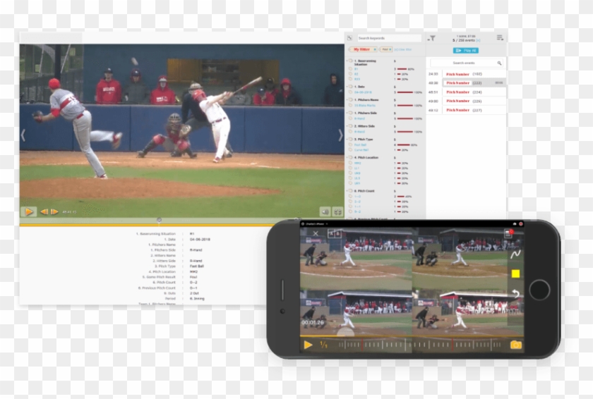 Player Development - College Baseball Clipart #49951