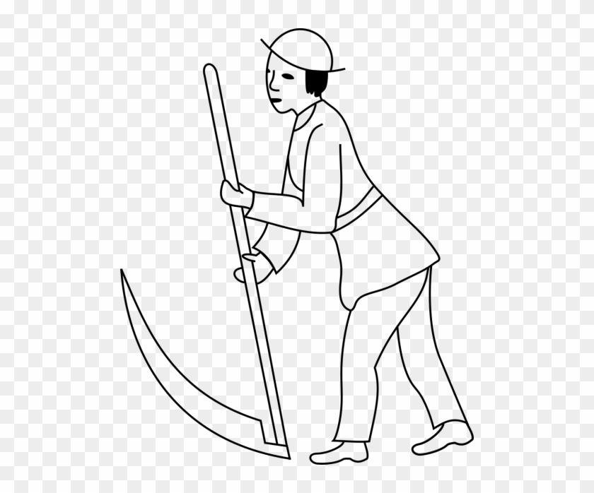 Comic - Black And White Village People Clipart - Png Download #49972