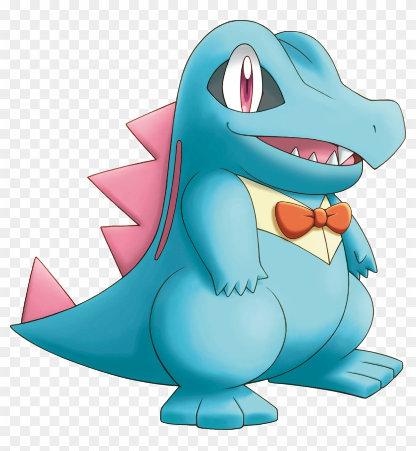 Totodile Pokemon - Totodile Png Clipart