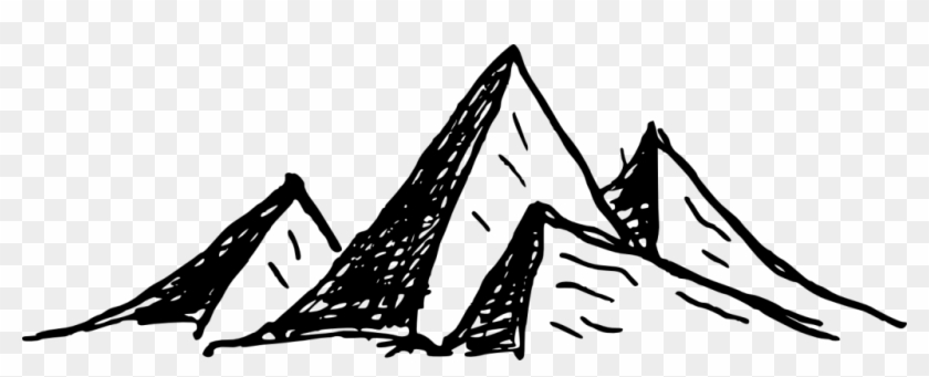 Png File Size - Mountain Drawing Png Clipart #400136