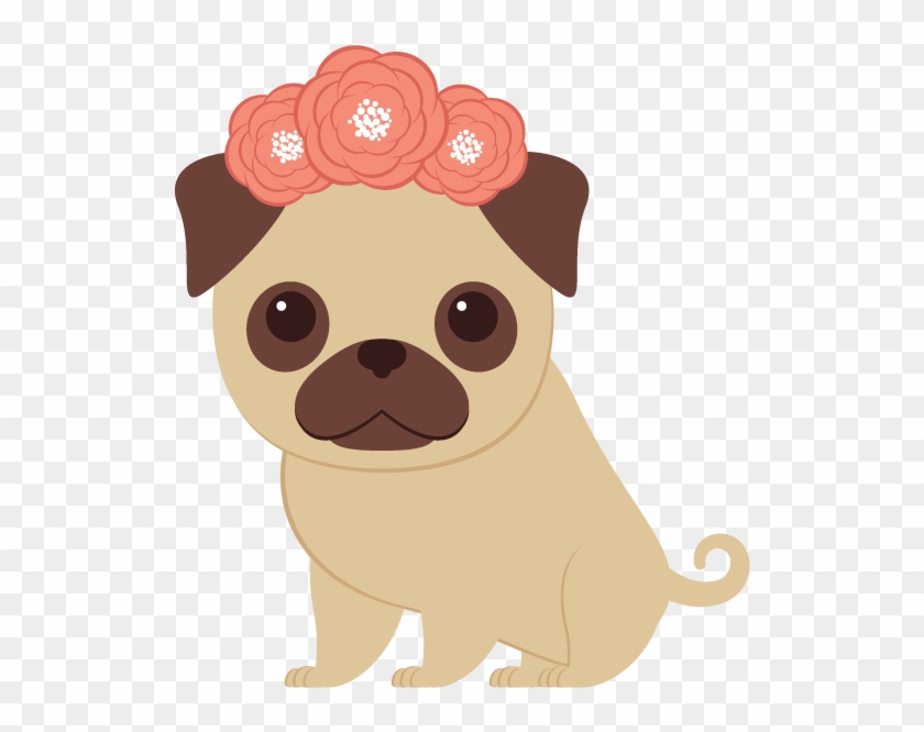 Pug Png Transparent Image - Dibujos De Perros Pug Clipart
