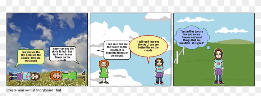 Darius And The Clouds - Cartoon Clipart