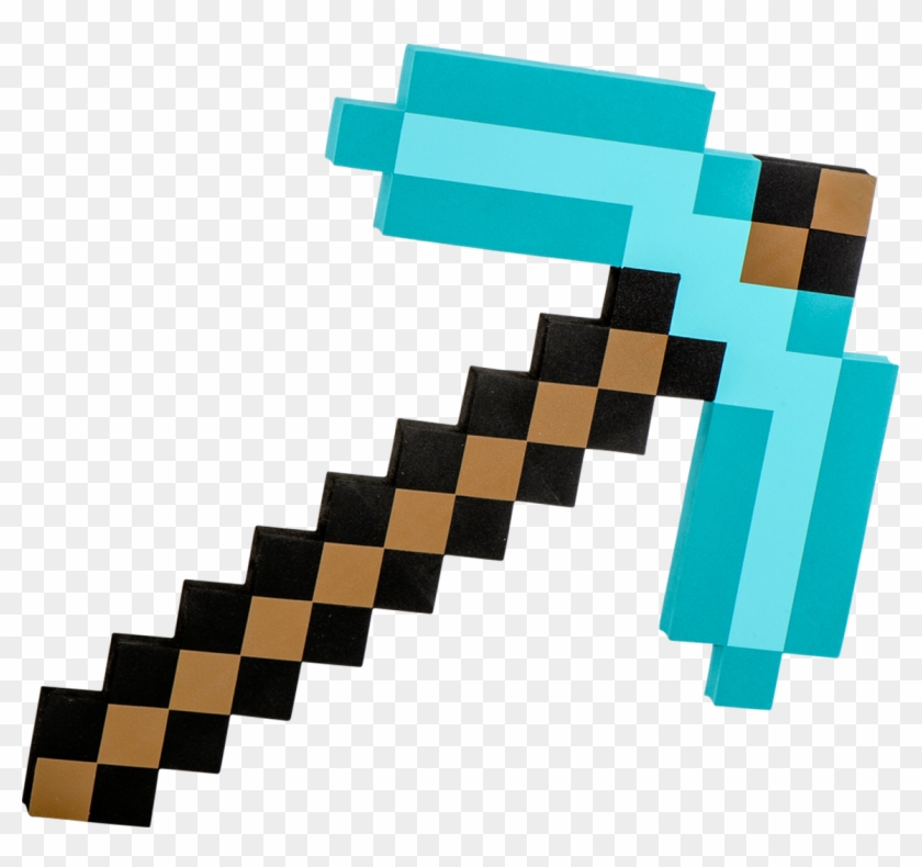 Toys Toy Swords Shields Minecraft Pickaxe Diamond Exdisplay - Minecraft Pickaxe Clipart