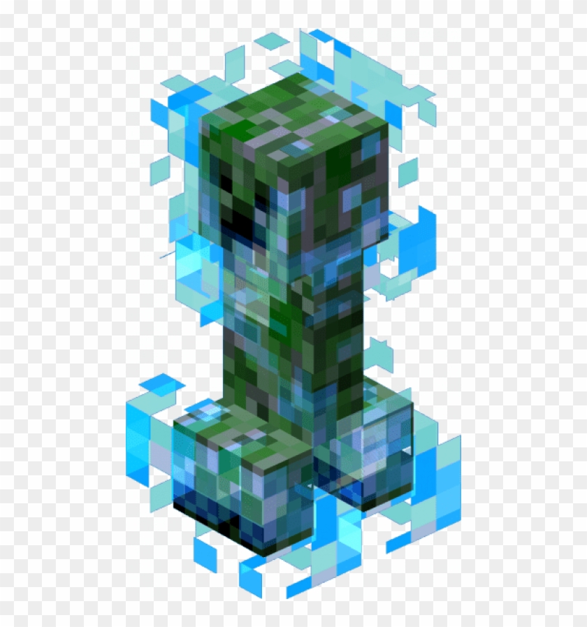 Free Png Download Minecraft Creeper Png Images Background - Minecraft Charged Creeper Png Clipart #400536