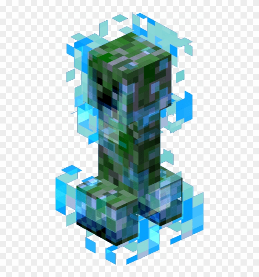 Free Png Download Minecraft Creeper Png Images Background - Minecraft Charged Creeper Png Clipart