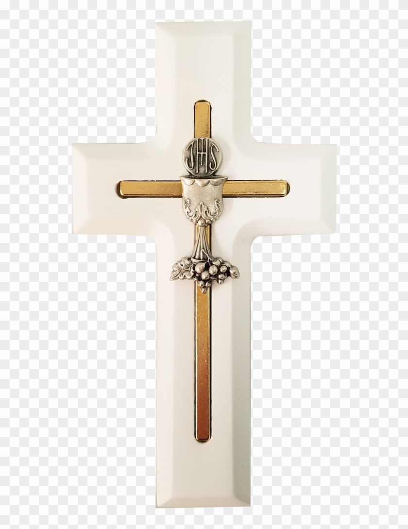 Blessed Sacrament Communion Cross Blessed Sacrament - Crucifix Clipart #400719