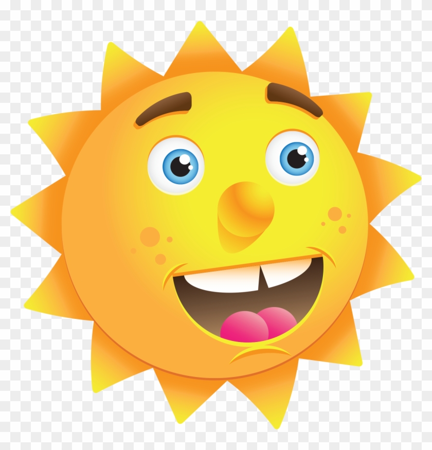 1541 X 1527 8 - Happy Sun Character Clipart #400787