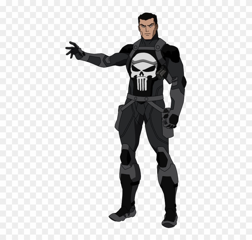 450 X 800 8 - Punisher By Spiedyfan Clipart #401324
