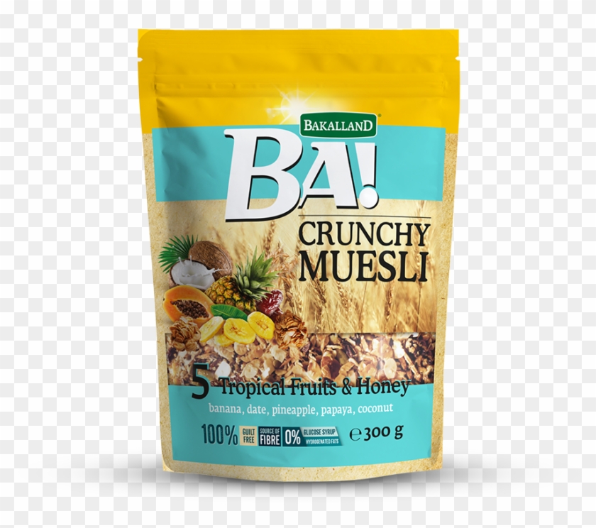 Ba Crunchy Muesli - Bakalland Clipart #401417