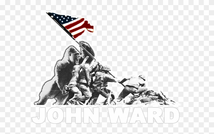 Thank You, And Some Notes For World Champions - Iwo Jima Flag Raising Clipart