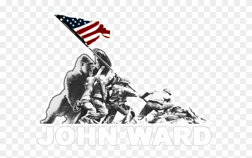 Thank You, And Some Notes For World Champions - Iwo Jima Flag Raising Clipart #401787
