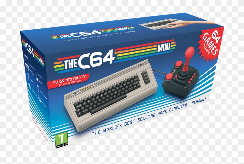 Commodore 64 Rises From The Ashes To Take On The Snes - Commodore 64 Classic Mini Clipart
