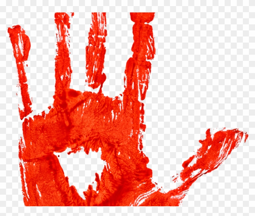 Bloody Hand Png Image - Bloody Hand Png Clipart #402174