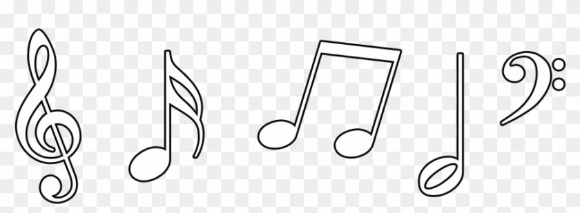 Graphic Library Download Doodle Transparent Music - Note Musicali Da Colorare Clipart