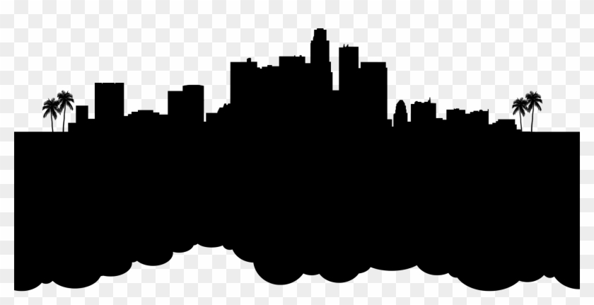 Hollywood Heartbreak Official Website - Los Angeles Skyline Png Clipart #402498