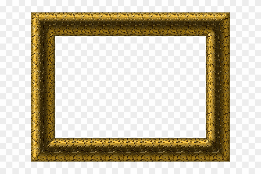 Golden Frame Png High Quality Image1 - Mirror Public Domain Clipart #402801